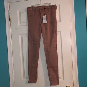 American Eagle dusty rose  jeans